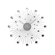 Timeless Artisan Sunburst Wall Clock in Premium Natural Design