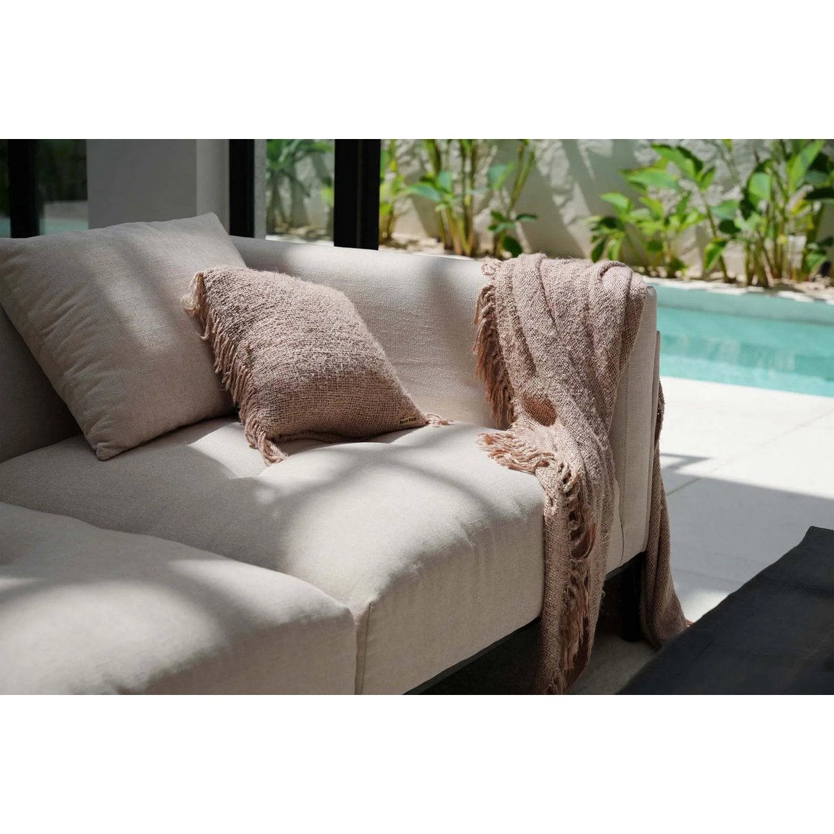 De Oh My Gee Kussenhoes - Beige - 40x40