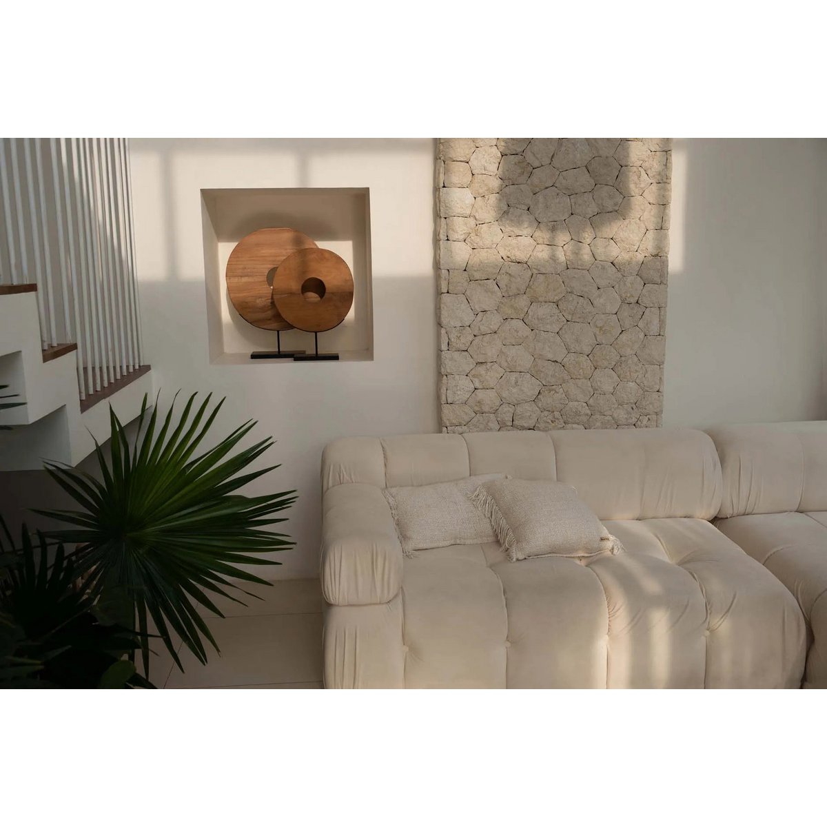 De Oh My Gee Kussenhoes - Crème - 40x40