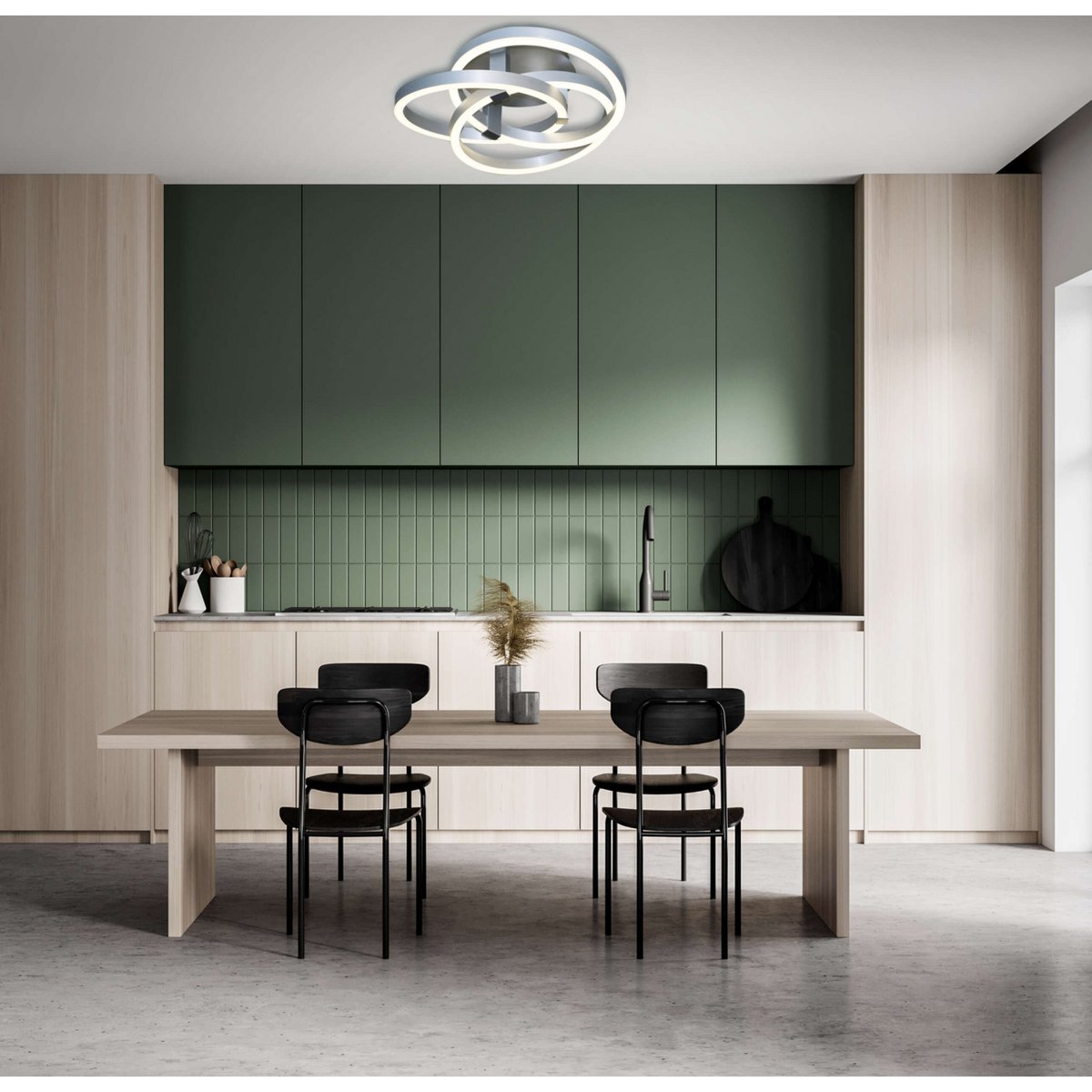 Luxury Handmade Artisan LED Ceiling Light, Timeless Design