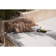 The Oh My Gee Kussenhoes - Beige Zwart - 35x100