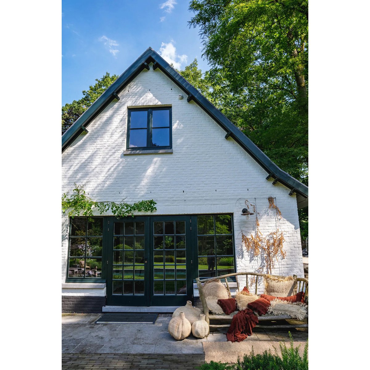 The Oh My Gee Kussenhoes - Bordeaux Fluweel - 35x100