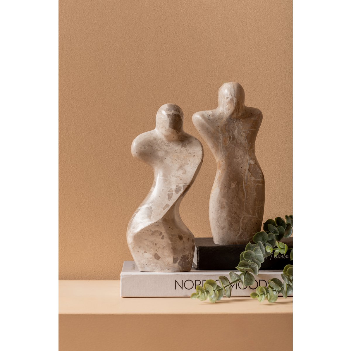 Timeless Handmade Abstract Female Statue in Premium Natural Design