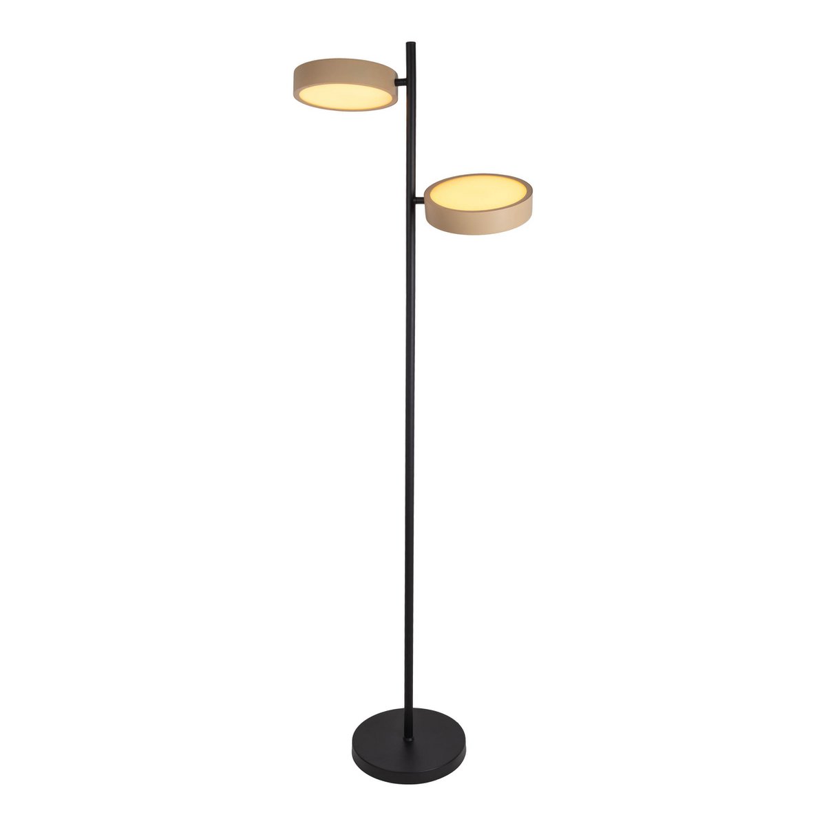 Timeless Handmade LED Floor Lamp Tessa with Natural Design