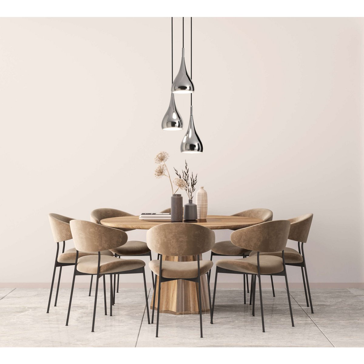 Timeless Artisan Pendant Light with Premium Chrome Finish