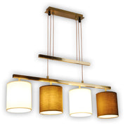 Timeless Artisan Pendant Lamp in Brown and Beige Luxury Design