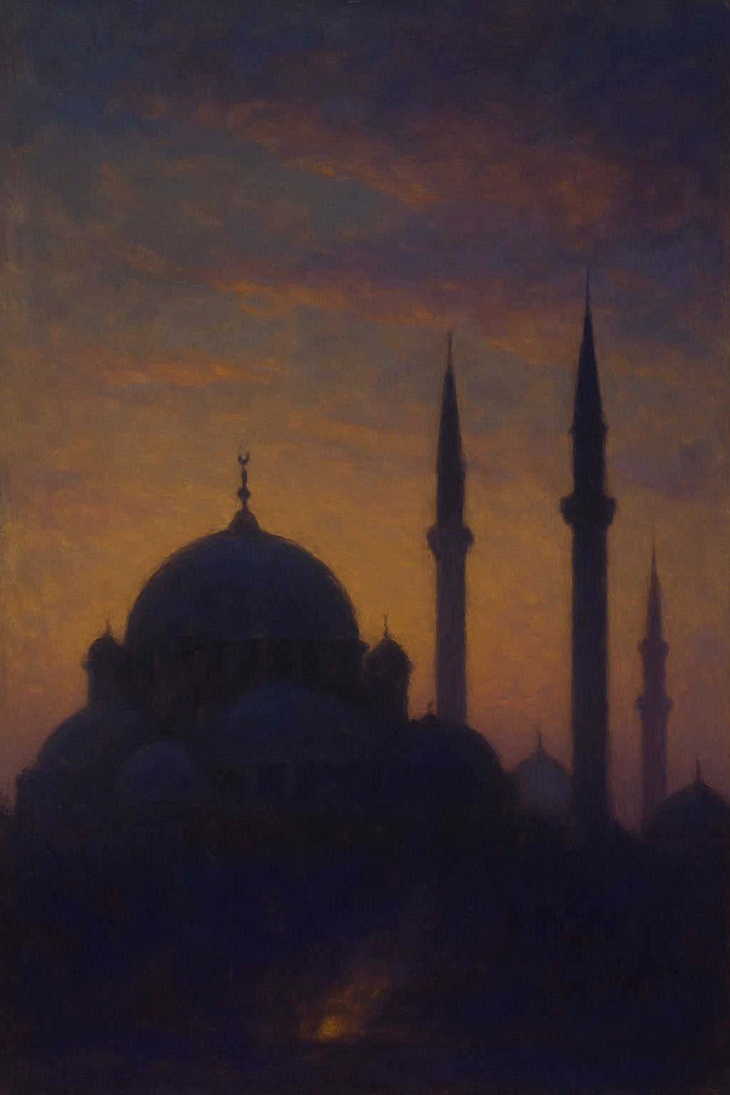 Dusky Mosque - Classic Wall Art