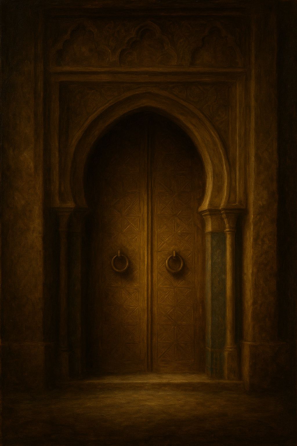 Ancient Doorway - Classic Wall Art