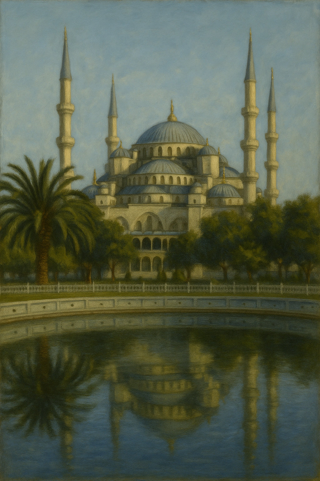 Istanbul Mosque - Classic Wall Art