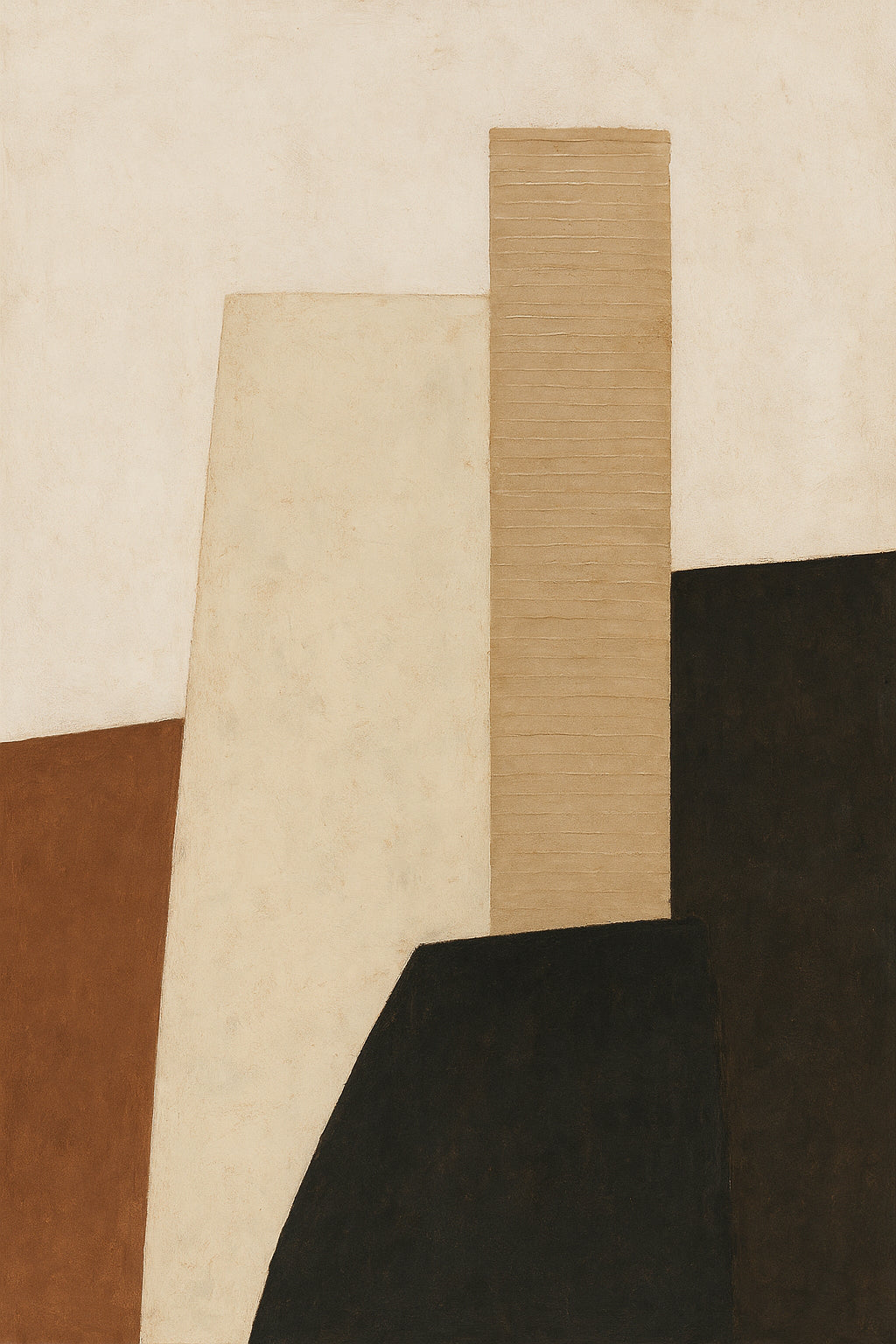 Ochre Zen - Classic Wall Art