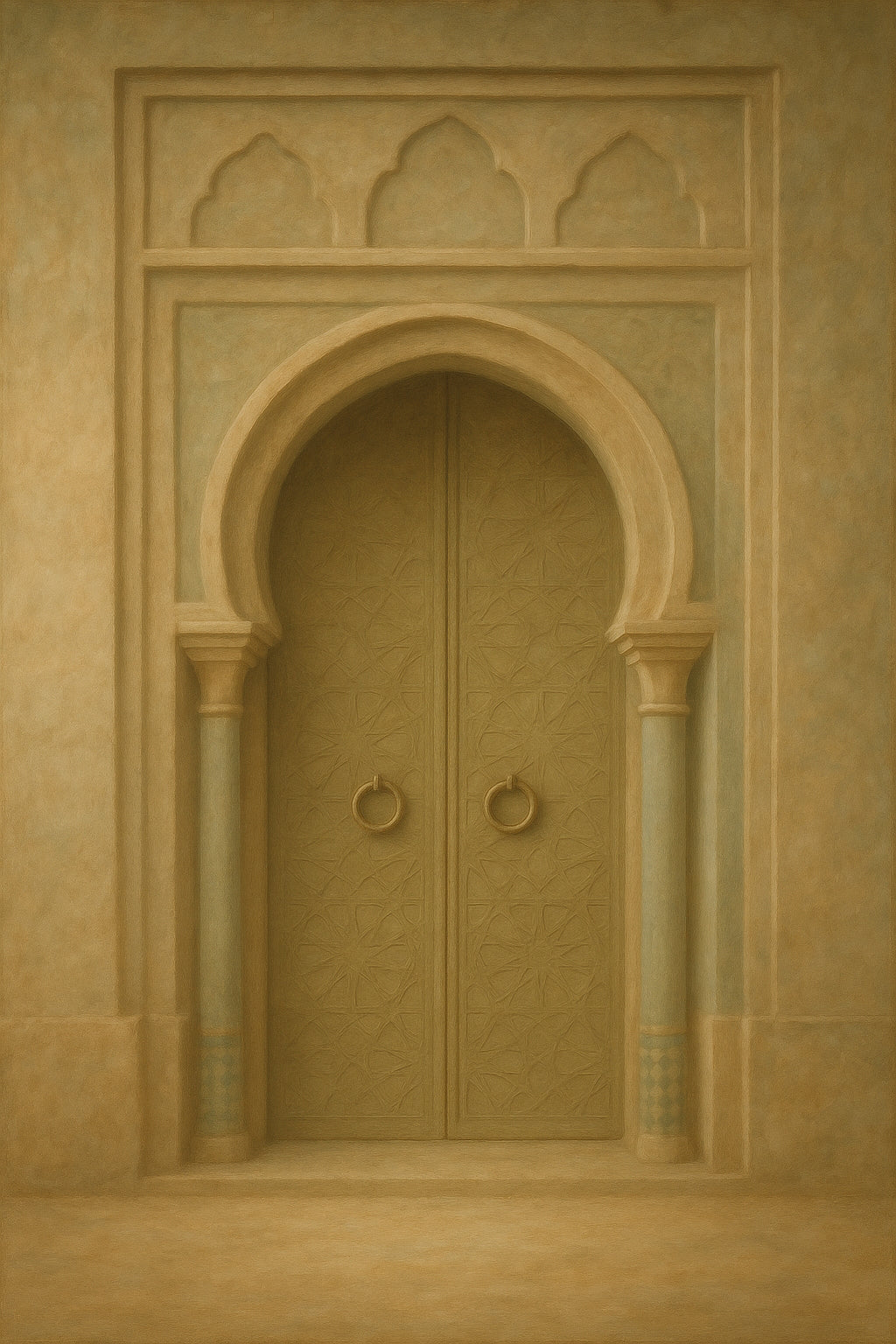 Ochre Archway - Classic Wall Art