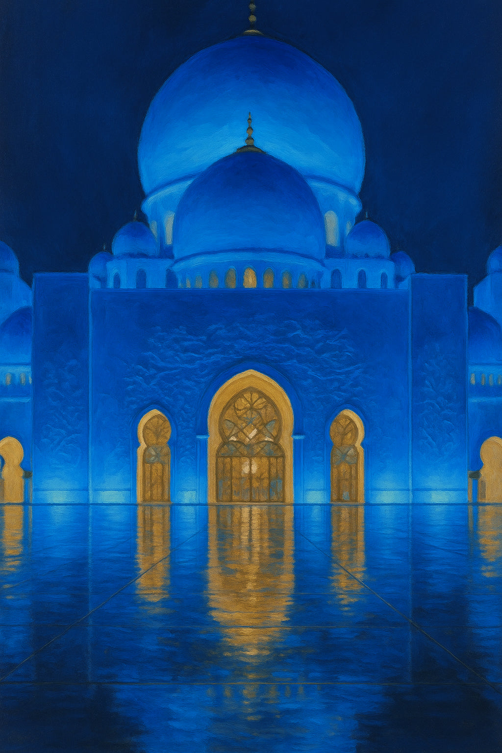 Zayed Mosque - Classic Wall Art
