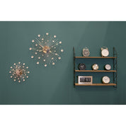 Timeless Artisan Sunburst Wall Clock in Premium Natural Design