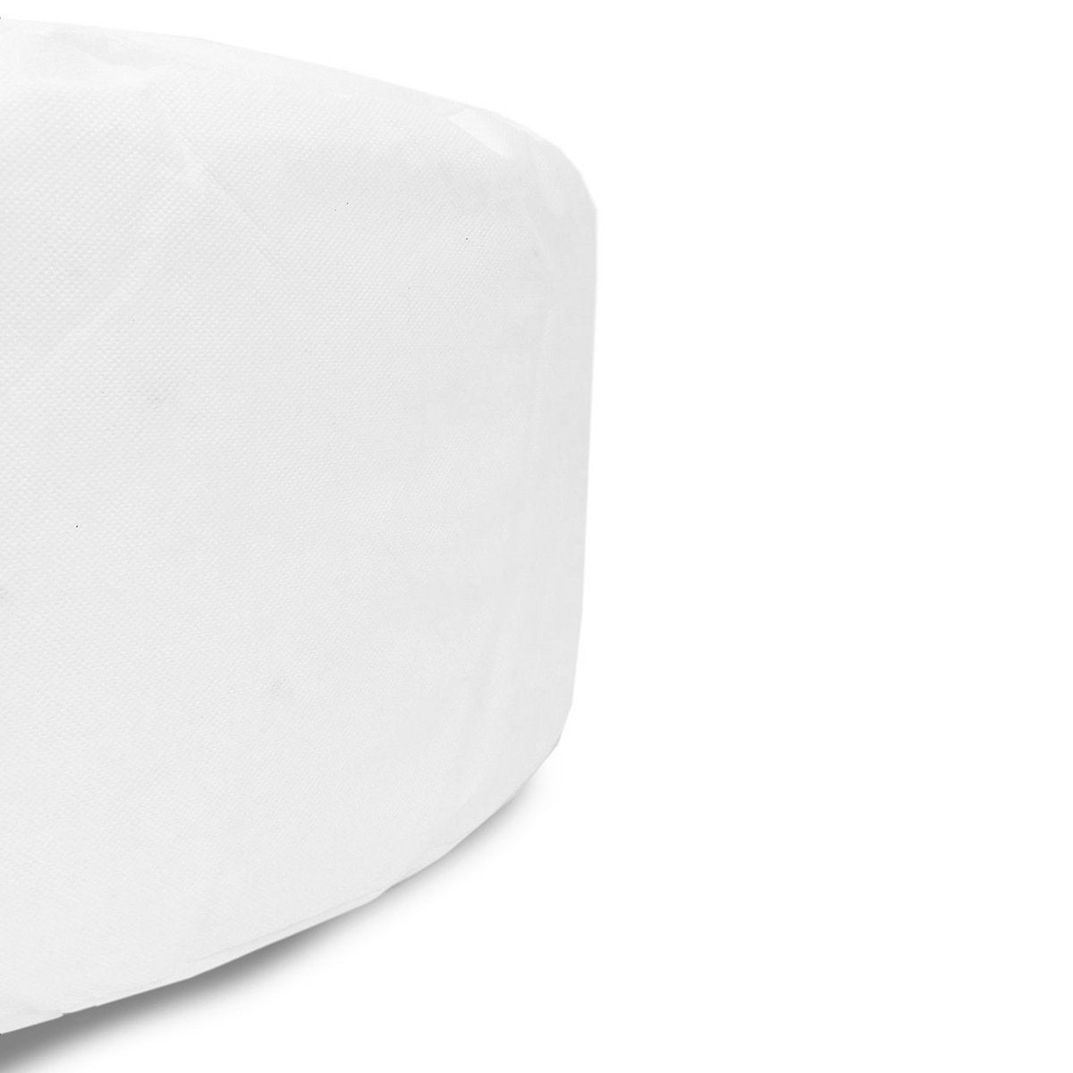 Witte Binnenpoef Rond - Ø60