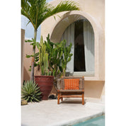 De Zillion Kiss kussenhoes - Terracotta wit