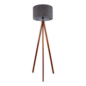 Handmade Luxury Standing Lamp in Natural Materials - Timeless Design