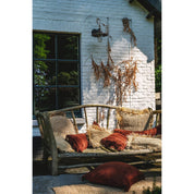 The Oh My Gee Kussenhoes - Bordeaux Fluweel - 60x60