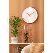 Timeless Luxury Handmade Wall Clock Crafted from Natural Materials