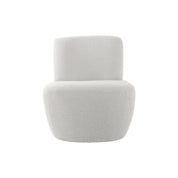 Ada bouclé chair white