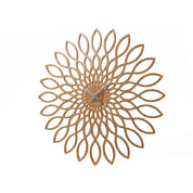 Timeless Artisan Sunflower Wall Clock in Premium Natural Design