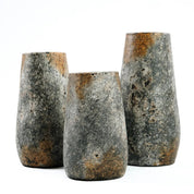 Timeless Artisan Crafted Luxury Vase in Antique Grey Design