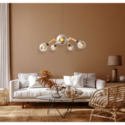 Handcrafted Luxury Glass Pendant Lamp for Timeless Design