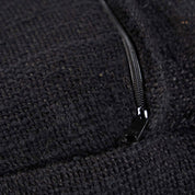 De comfortabele poef - Zwart