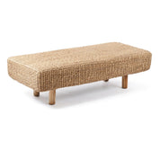 Handmade Water Hyacinth Bench - Timeless Artisan Design