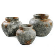 Timeless Artisan Designed Vase in Antique Grey - Luxury Craft