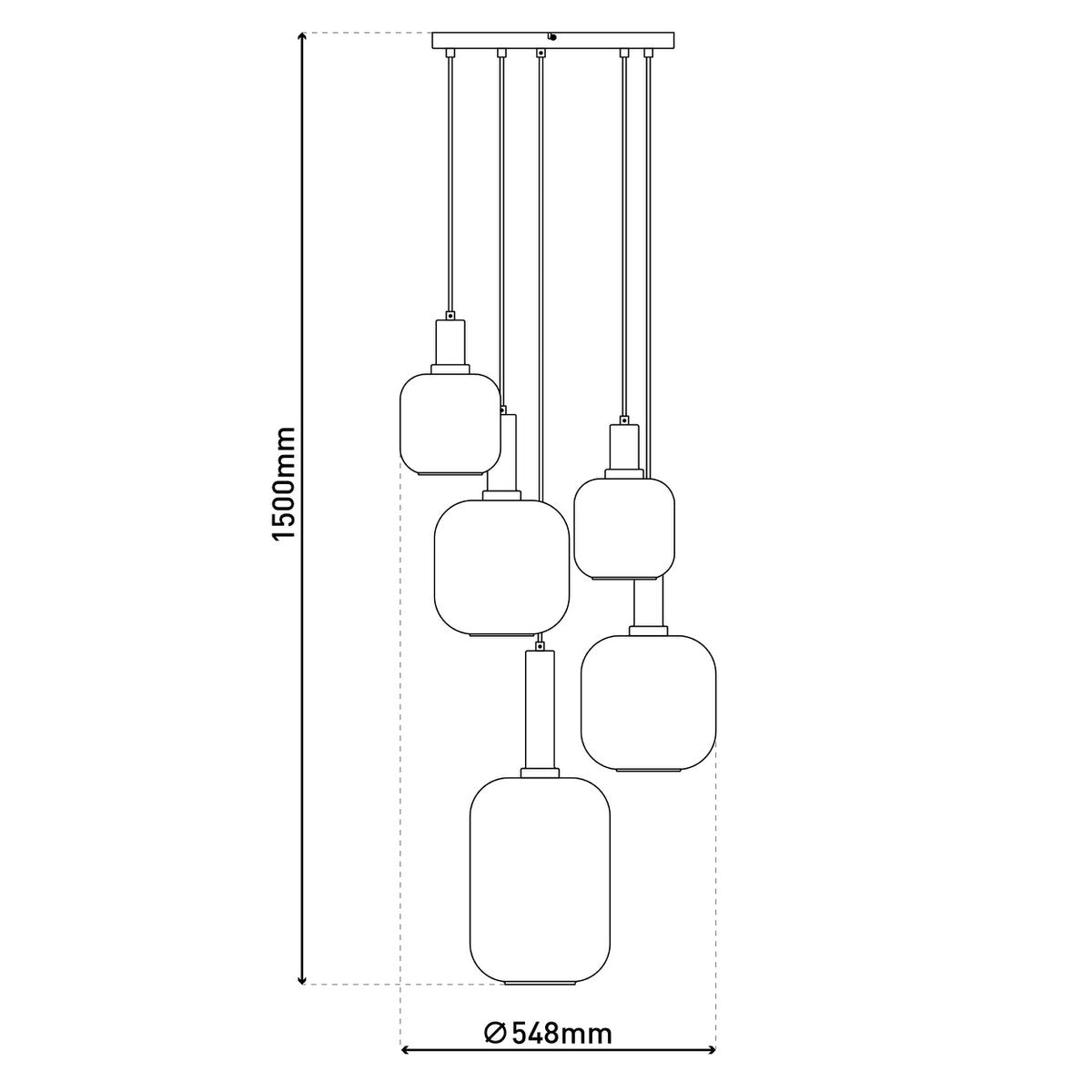 Timeless Handmade Artisan Pendant Light - Premium Black Glass