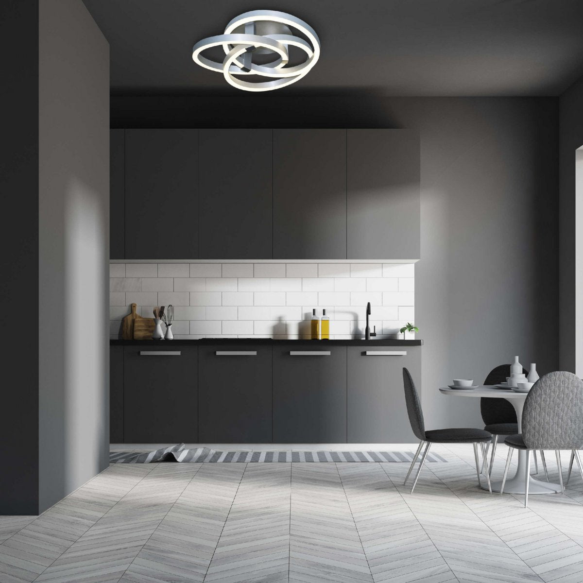 Luxury Handmade Artisan LED Ceiling Light, Timeless Design