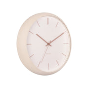 Handcrafted Luxury Wall Clock - Artisan Design with Natural Materials