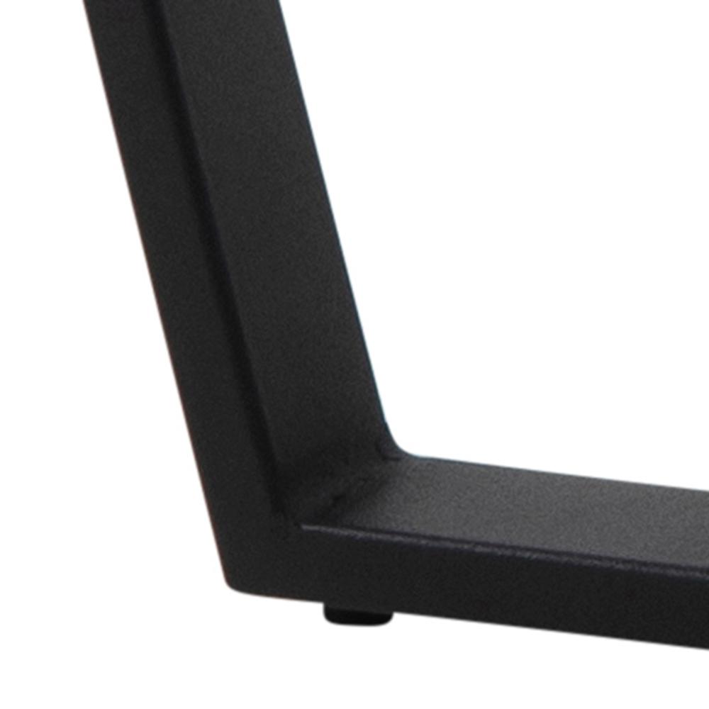 Rynna sculpted black coffee table