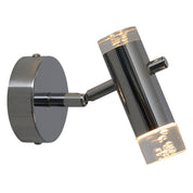 Handgemaakte luxe LED-plafondlamp in chroom en acryl