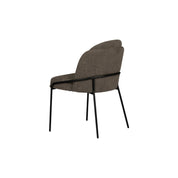 Refined Taupe Fjord Chair Set - Elegant, Hand-Finished Craftsmanship