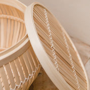 Handcrafted Bamboo Side Table - A Timeless Luxury Statement