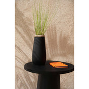 Timeless Artisan Crafted Black Natural Vase - Luxury Design