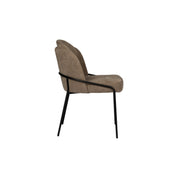 FANNUR PTP Refined Brown Fjord Chairs, Sculptural Elegance