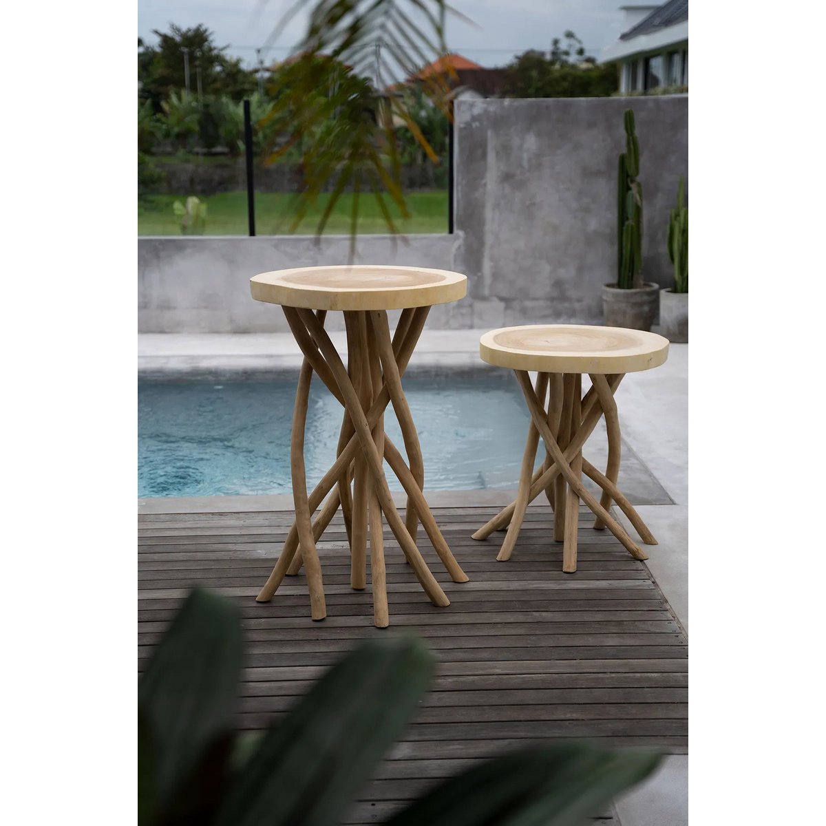 Handcrafted Artisan Side Table - Timeless Luxury Design