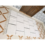 Luxury Handmade Beni Ouarain Rug, Timeless Artisan Design