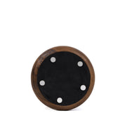 Umiko spiral teak stool