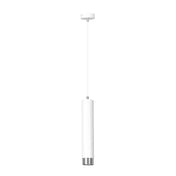 LYONN 1 White Chrome Pendant Lamp
