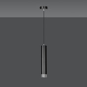 LYONN 1 Black Chrome Pendant Lamp