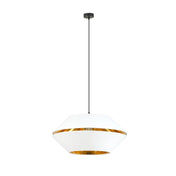 LUNOR 1 White Gold Pendant Lamp