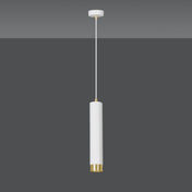 LYONN 1 White Gold Pendant Lamp