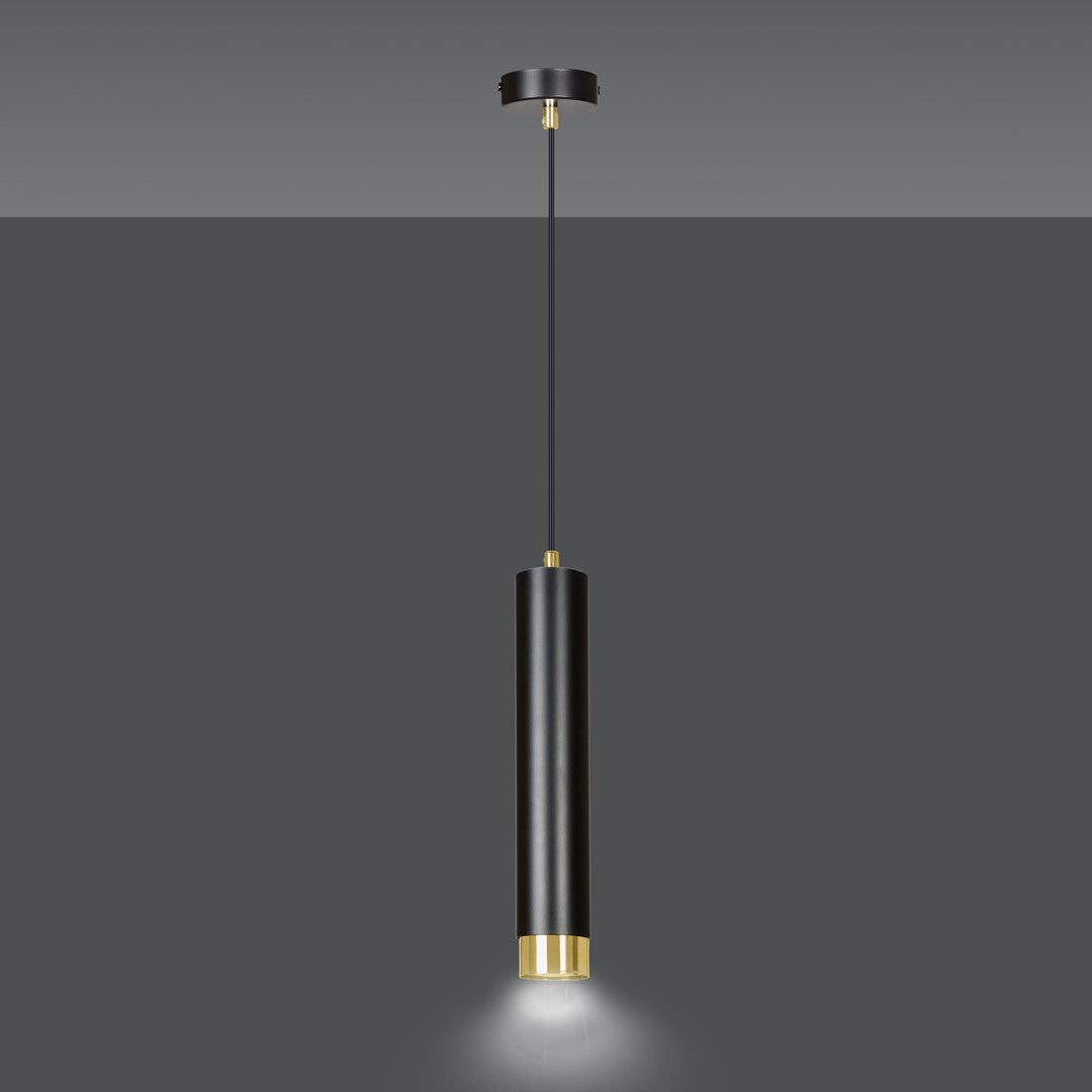 LYONN 1 Black Gold Pendant Lamp