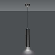 LYONN 1 Black Chrome Pendant Lamp