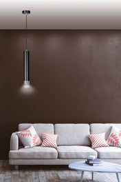 LYONN 1 Black Chrome Pendant Lamp
