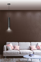 LYONN 1 Black Chrome Pendant Lamp