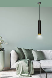 LYONN 1 Black Gold Pendant Lamp